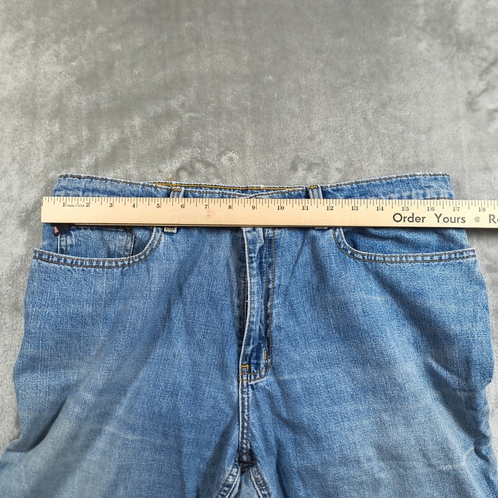 Vintage Polo Ralph Lauren Saturday Jeans Womens 34x29 Blue Straight Leg Y2K - Picture 13 of 13